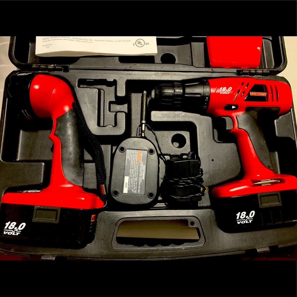 Craftsman 18V Cordless Drill-Driver